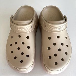 Chai/multi Crocs Classic Mega Crush Clog Unisex